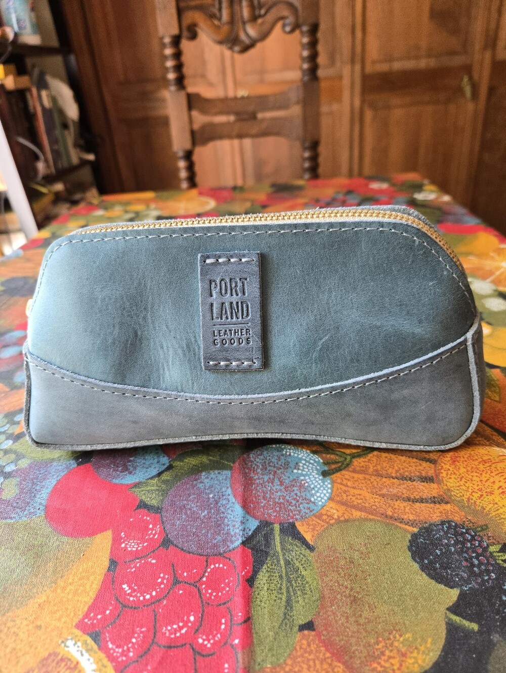 🎨 Portland Leather Goods Artisan Bag in Aqua Leather